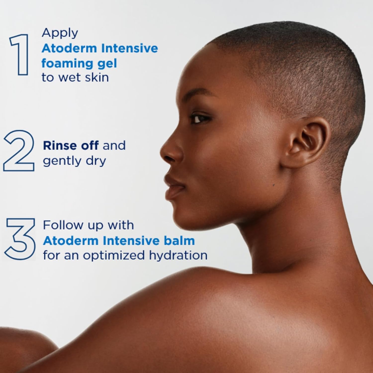 Bioderma Atoderm Intensive Foaming Shower Gel, 1L (Exp 06/28)