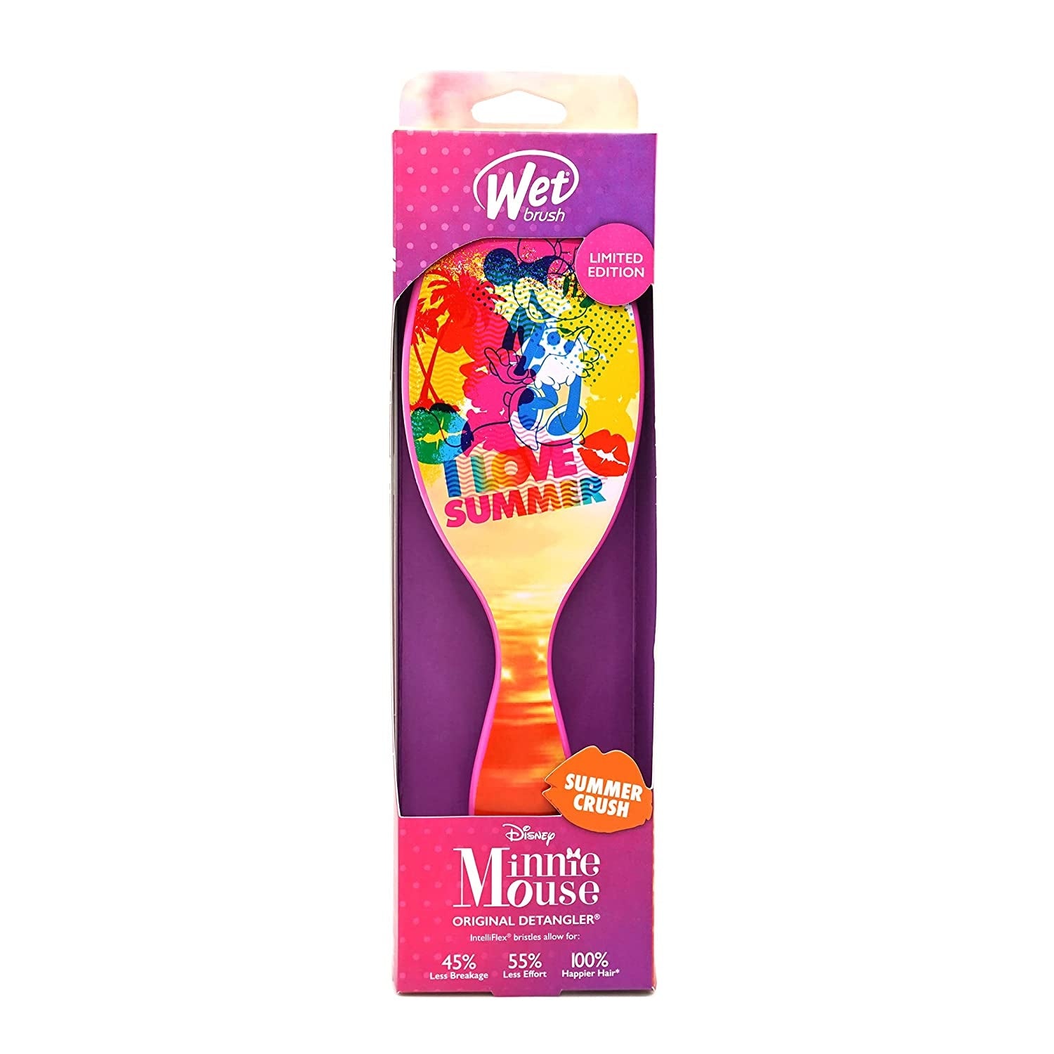 Wet Brush Detangler Brush Disney Summer Crush (2 Designs) - Pupsik Singapore