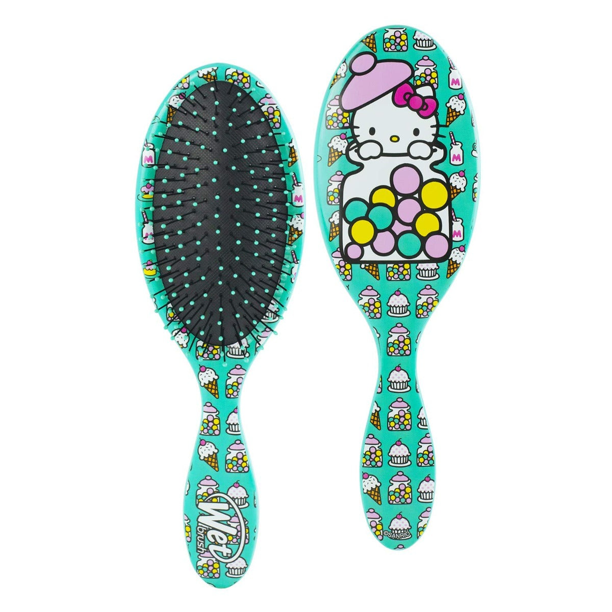 Wet Brush Detangler Brush Hello Kitty (2 Designs) - Pupsik Singapore