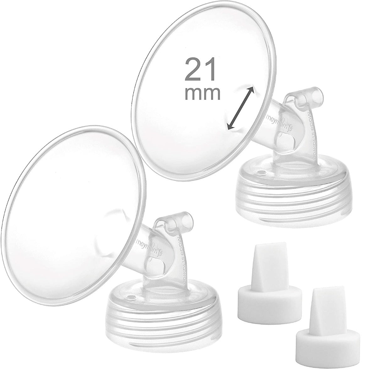 Maymom Flange for Spectra with Valve (Wide-Neck), 2pc (17 Sizes) - Pupsik Singapore