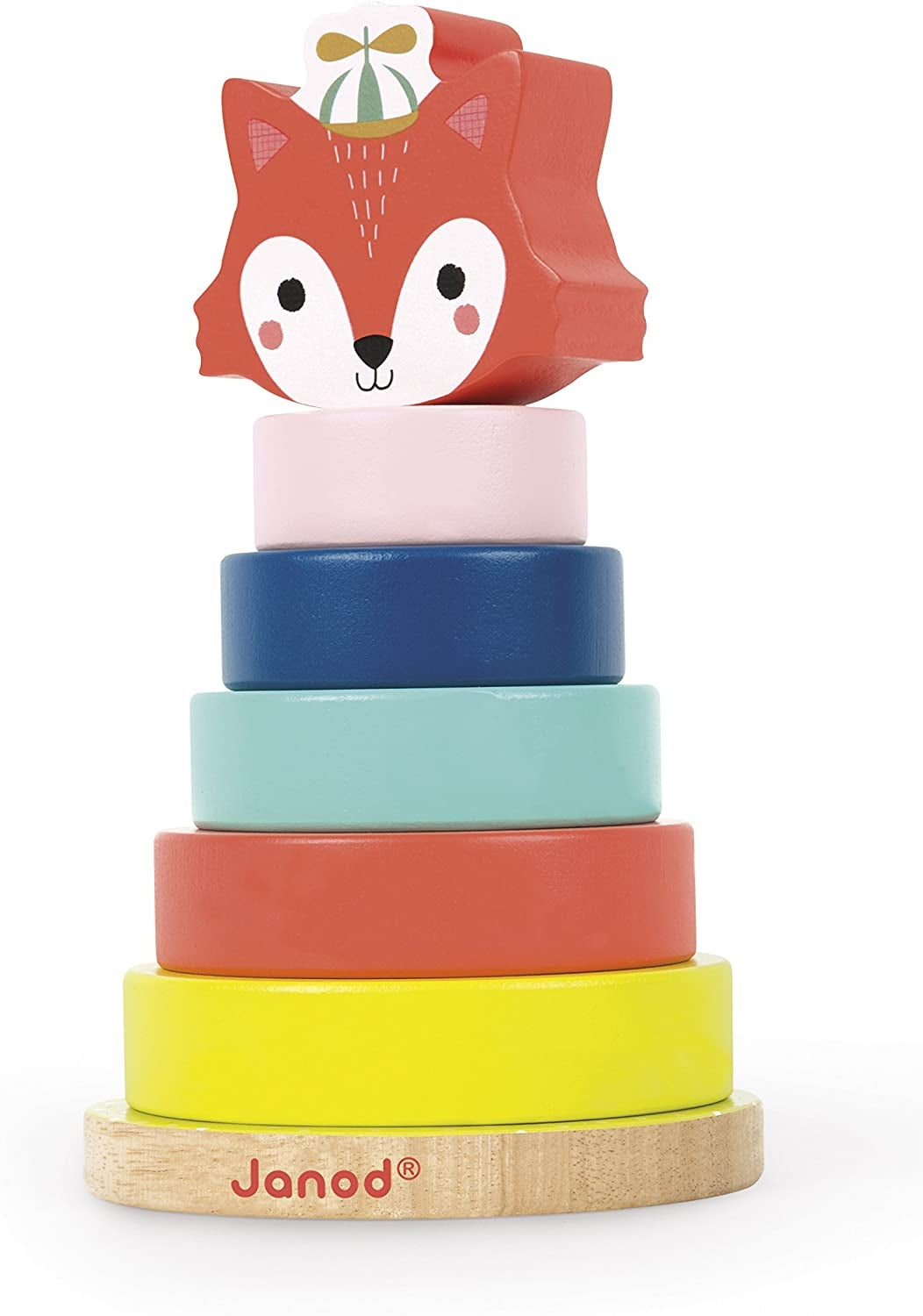Janod Stackable Fox Toy