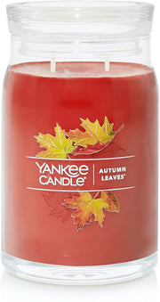Yankee Candle Signature Large Jar Candle, 2-wicks (20oz) - Autumn Leaves