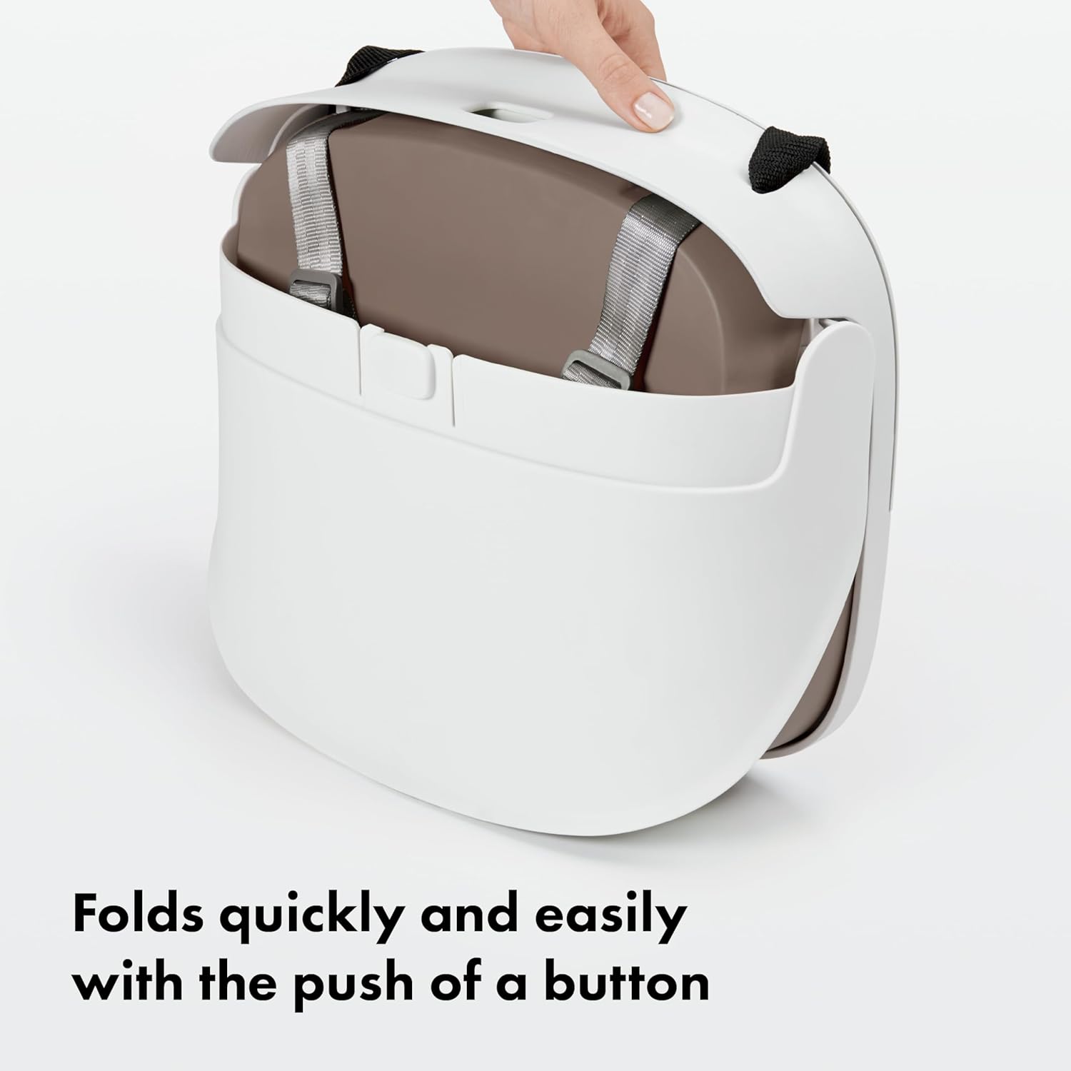 OXO Tot Perch Booster Seat with Straps - Taupe