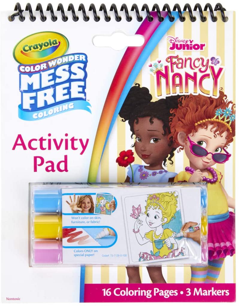 Crayola Color Wonder Mess Free Coloring Activity Pad (4 Designs)