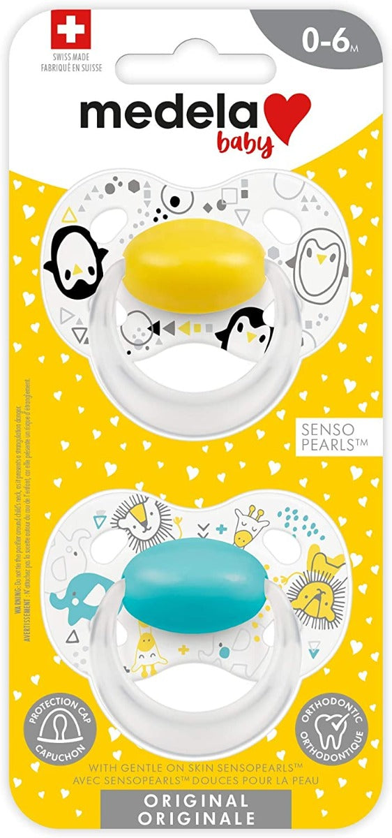 Medela Original Soother, 2pk - Unisex (2 Sizes)