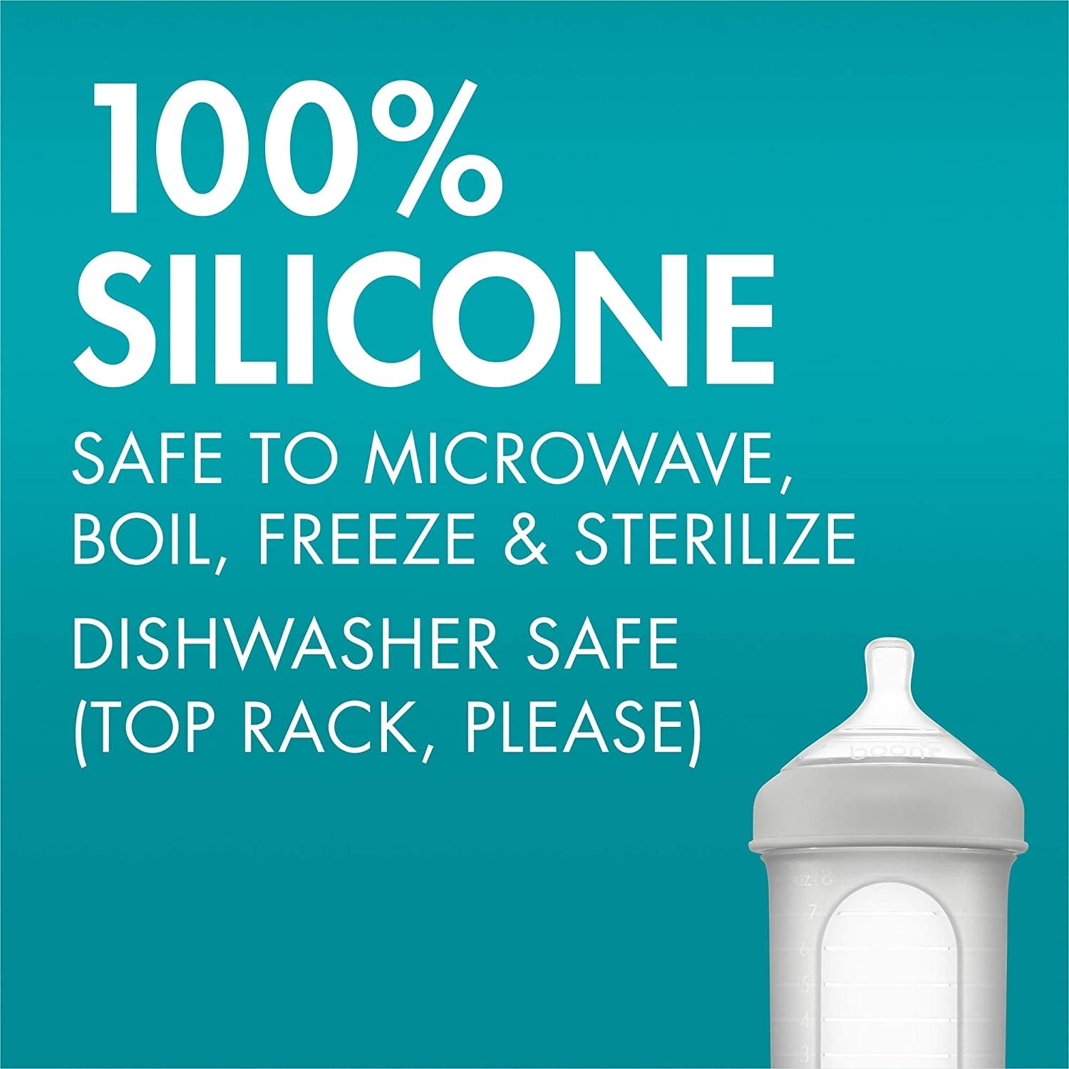 Boon Nursh Silicone Pouch Bottle, 8oz (3pk) - Pupsik Singapore