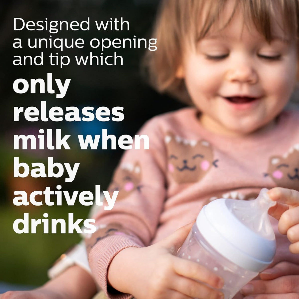 Philips Avent Natural Response 330ml Milk Baby Bottles (1-pack)