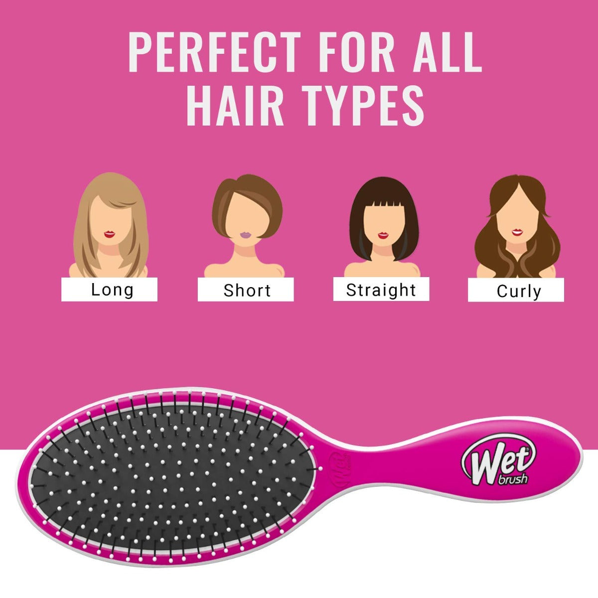 Wet Brush Detangler Brush Disney Barbie (1 Design) - Pupsik Singapore