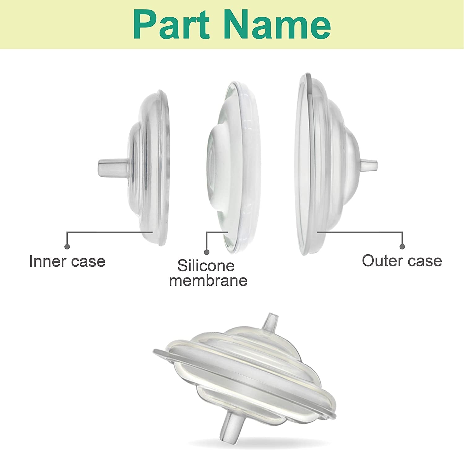 Maymom Backflow Protectors for Spectra Breastpump (2-pack)