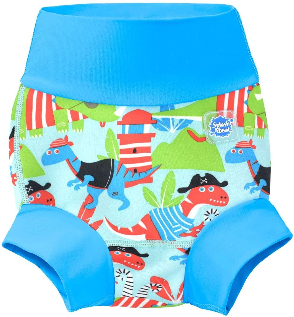 Splash About Happy Nappy Reusable Swim Diaper - Dino Pirates