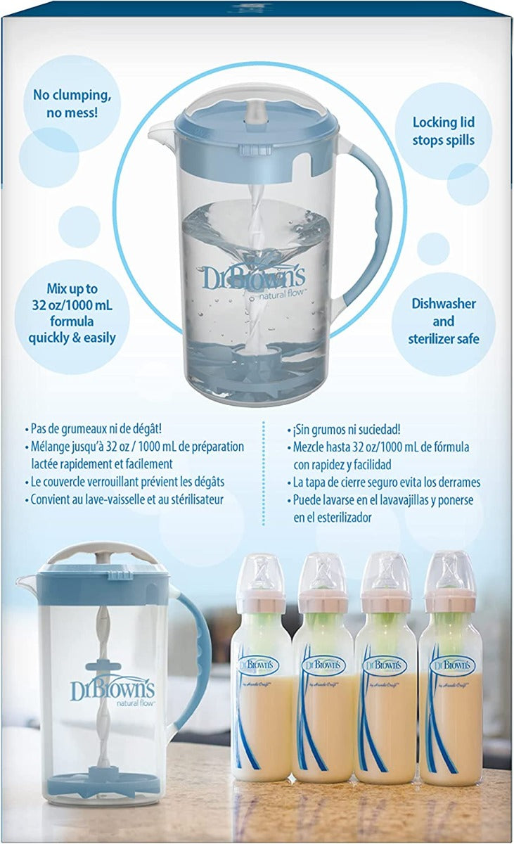 Dr. Brown’s Natural Flow® Formula Mixing Pitcher (5 Colors) - Pupsik Singapore