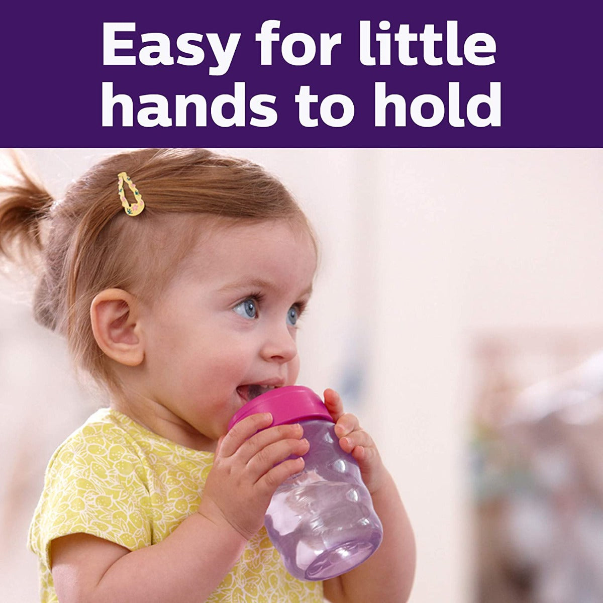 Philips Avent My Easy Sippy Spout Cup, 9oz (2pk) - Pink