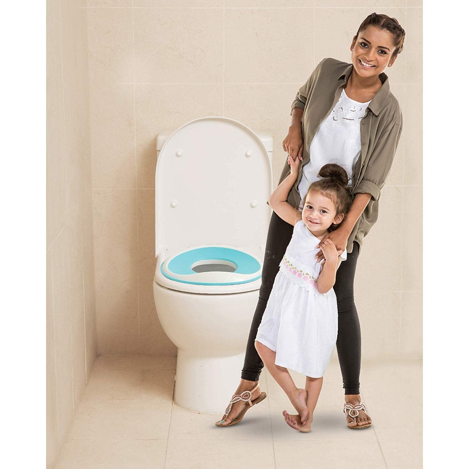Dreambaby EZY-Toilet Trainer Seat - Aqua