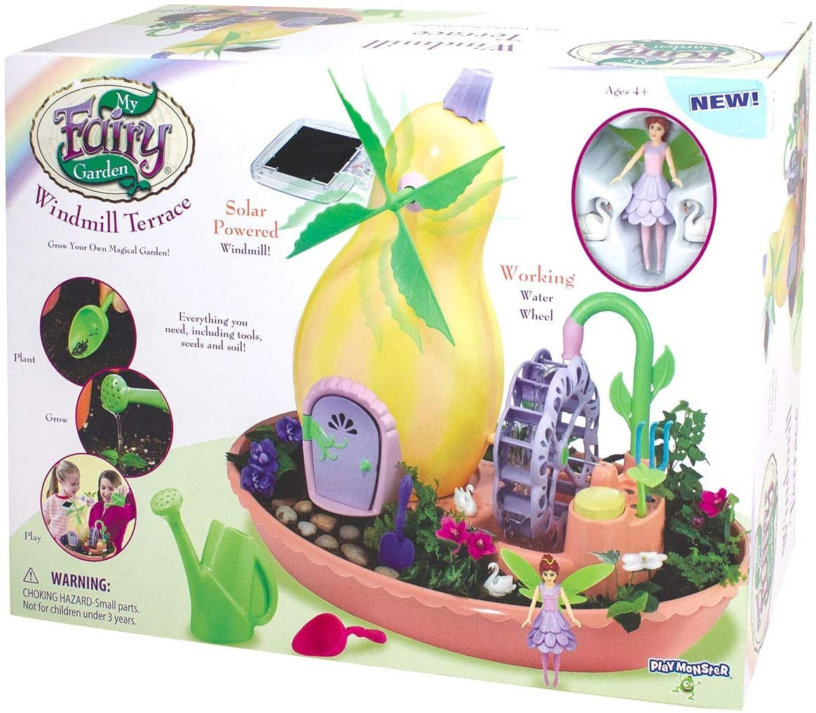 PlayMonster My Fairy Garden Windmill Terrace