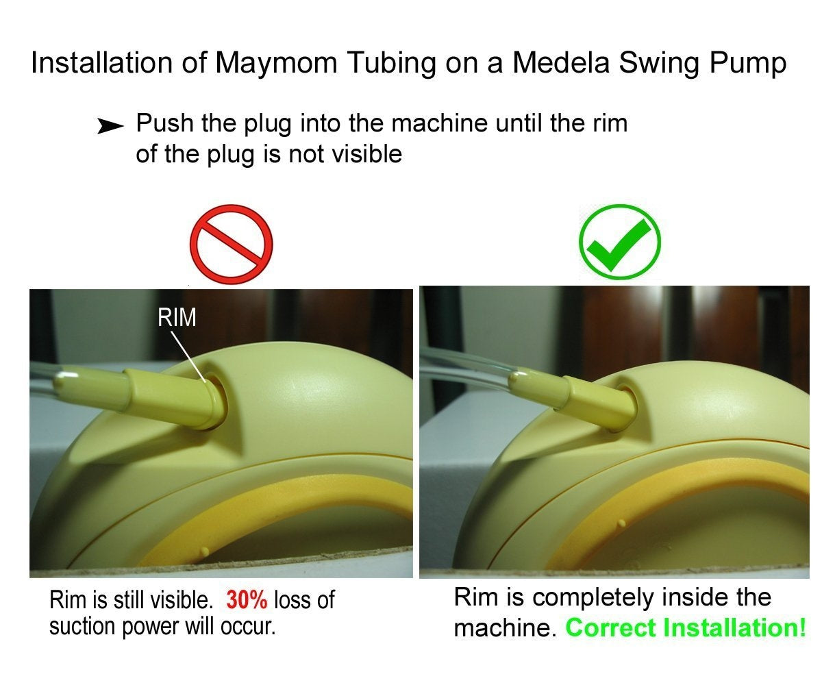 Maymom Tubing for Medela Swing-Maxi (older version) Breastpump