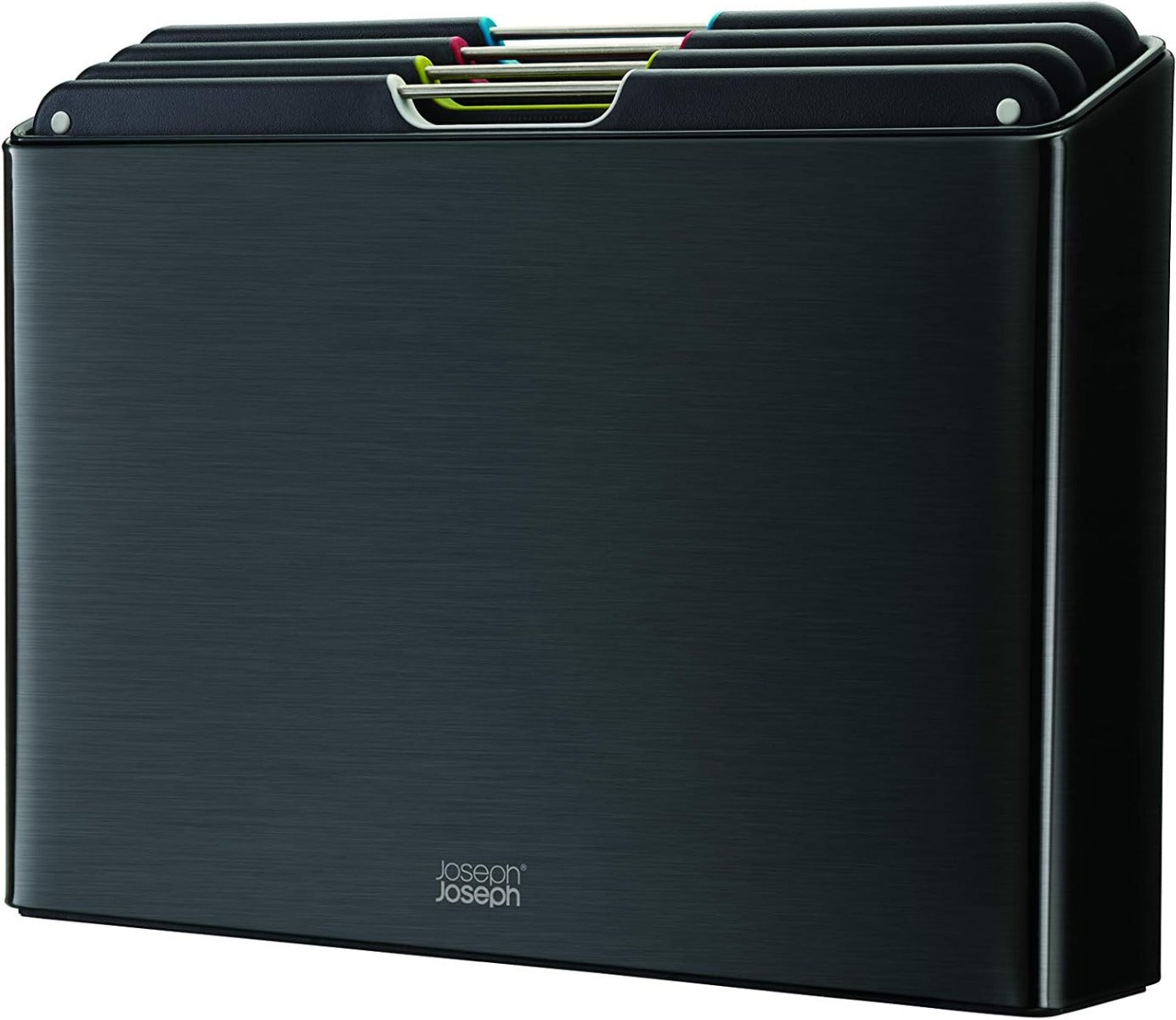 Joseph Joseph Folio Steel 4-piece Chopping Board Set - Black (Minor Cosmetic Damage)
