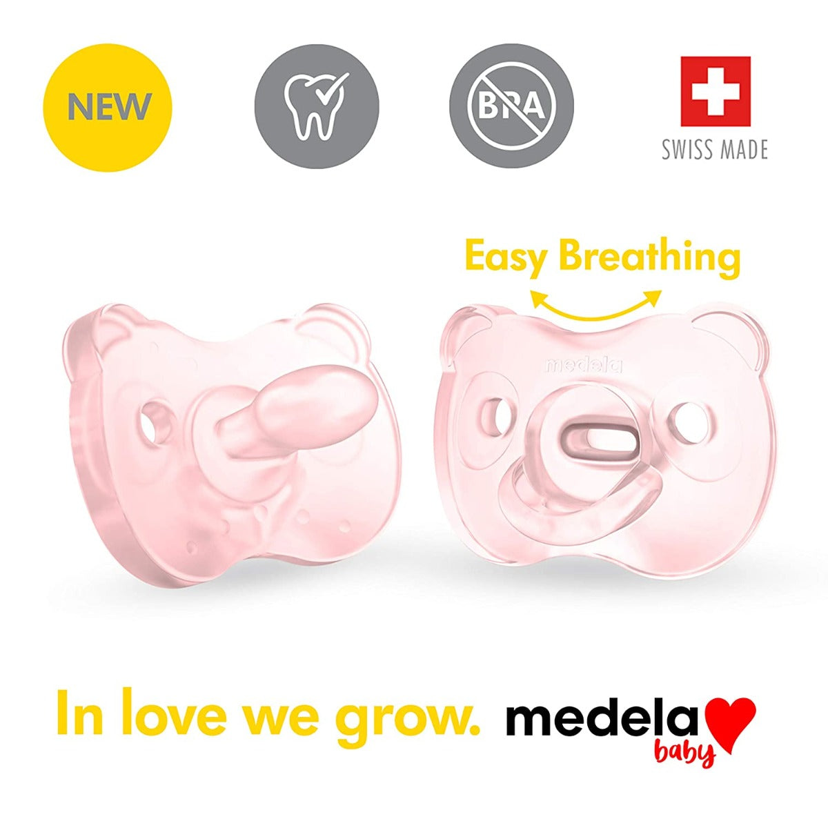 Medela Soft Silicone Soother, 2pk (6-18M)
