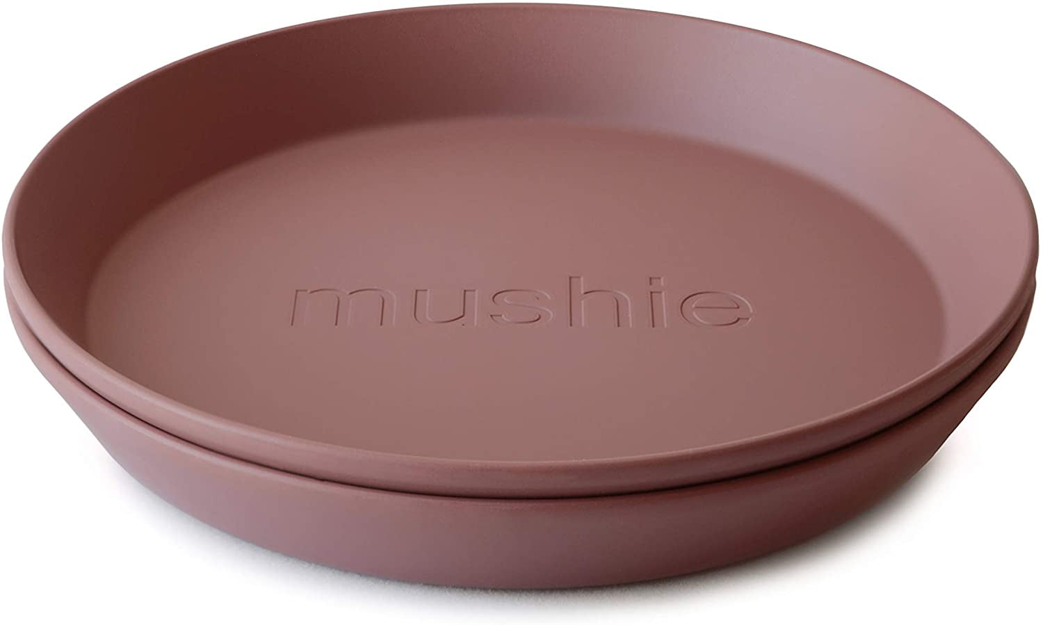 Mushie Round Dinner Plates (2pk) - 8 Colors - Pupsik Singapore