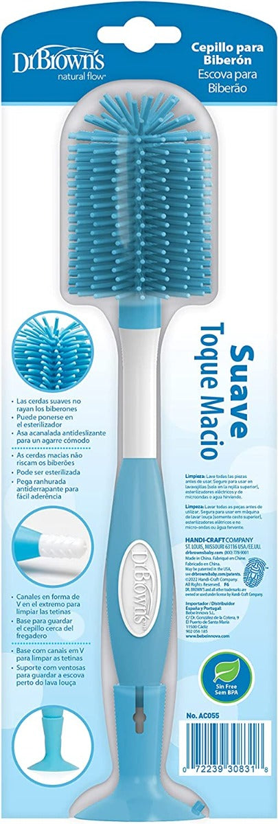 Dr. Brown's Soft Touch Bottle Brush - Blue