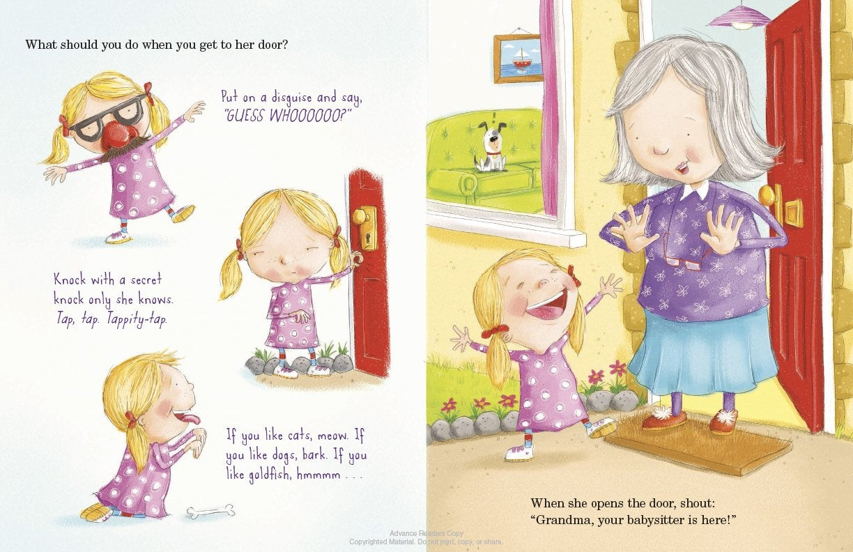 How to Babysit a Grandma Board Book