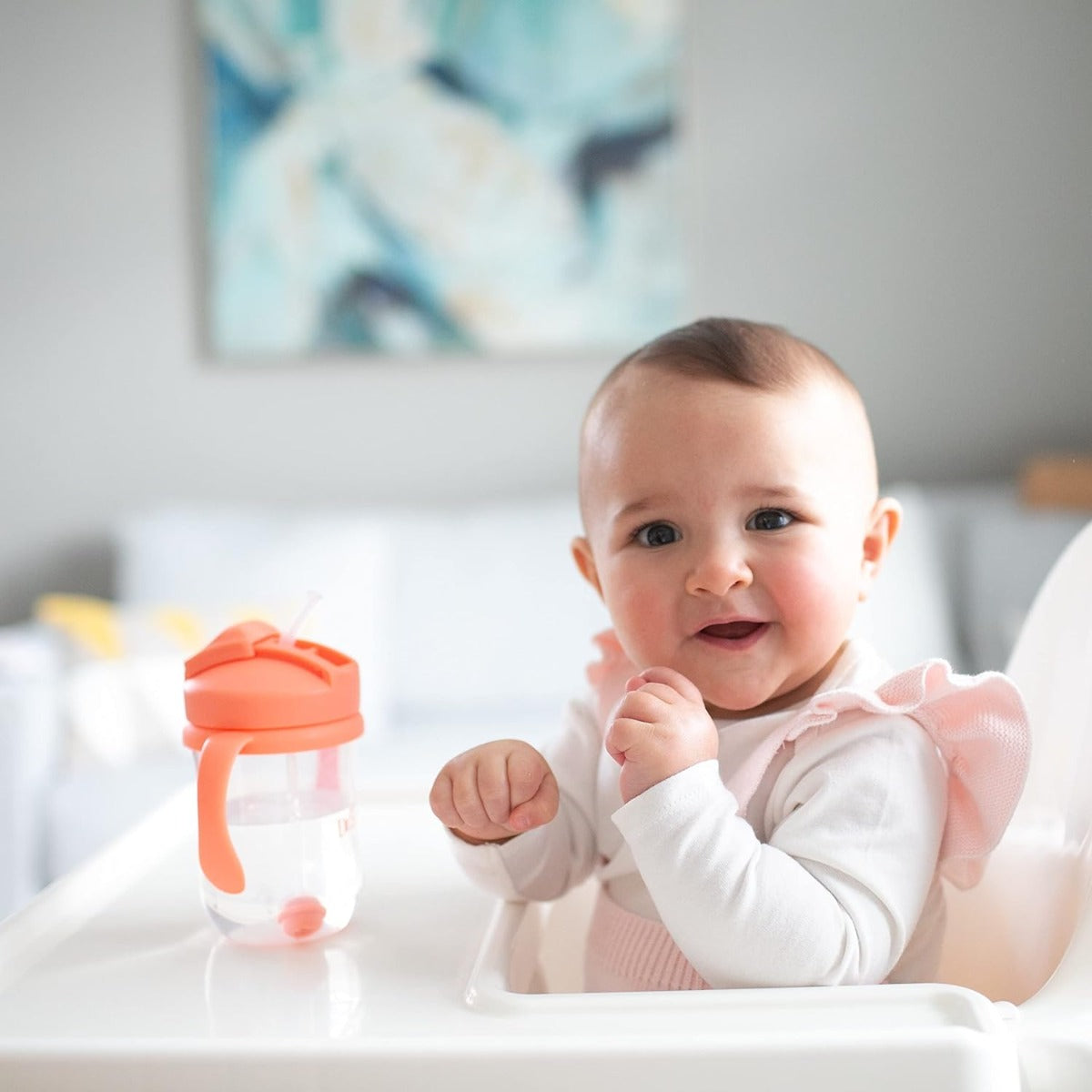 Dr. Brown's Milestones Baby's First Straw Cup (4 Colors)