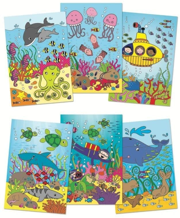 Galt Toys Water Magic Colouring Pad (6 Designs) - Pupsik Singapore