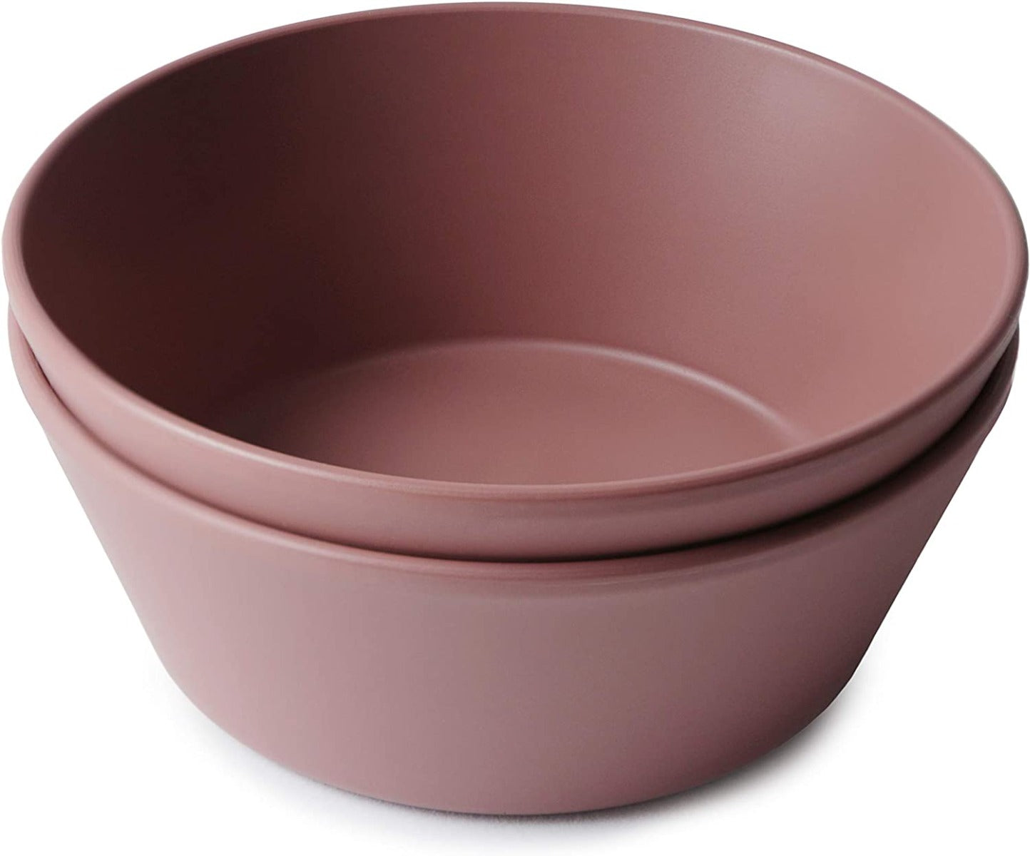 Mushie Round Dinnerware Bowls, 2pk (8 Colors) - Pupsik Singapore
