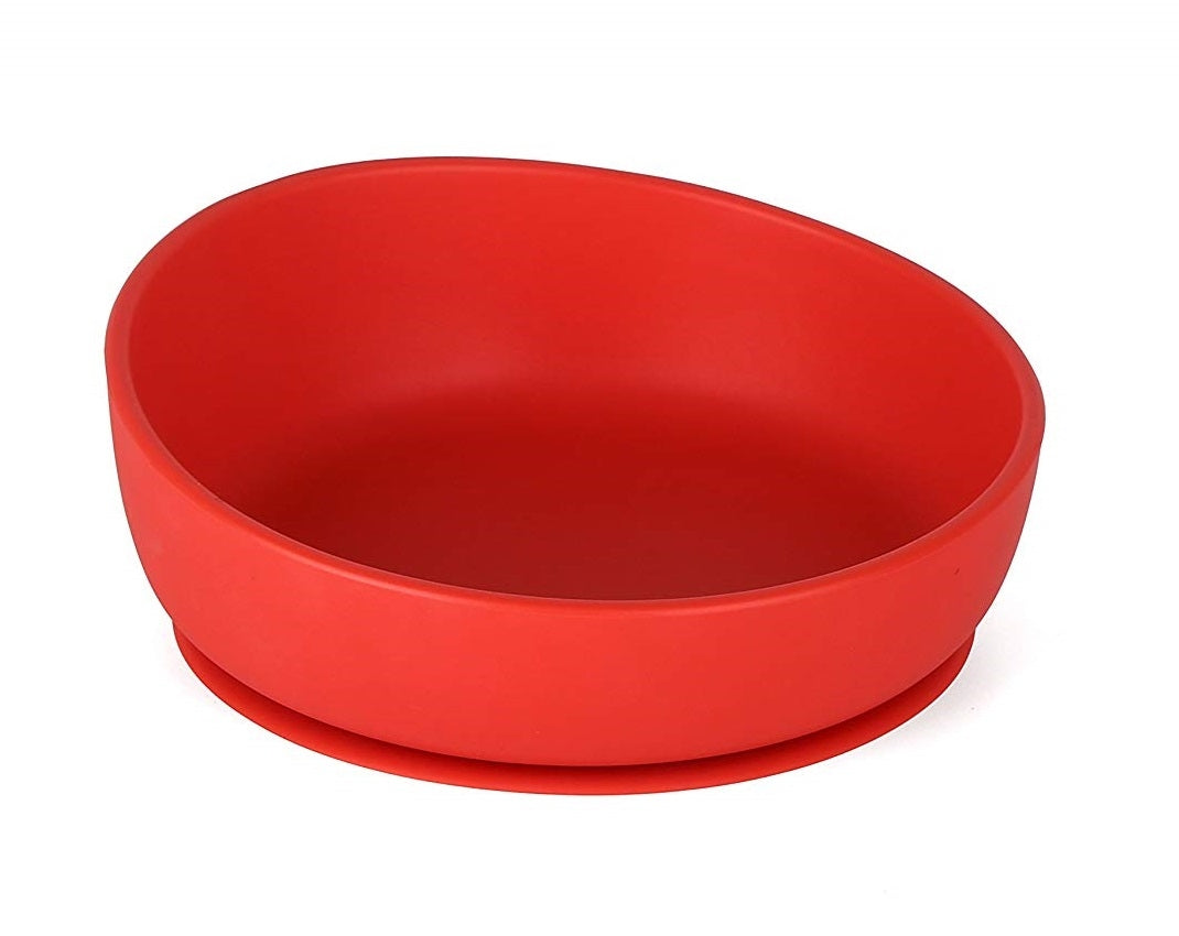 Bickiepegs Doidy Silicone Bowl - Red