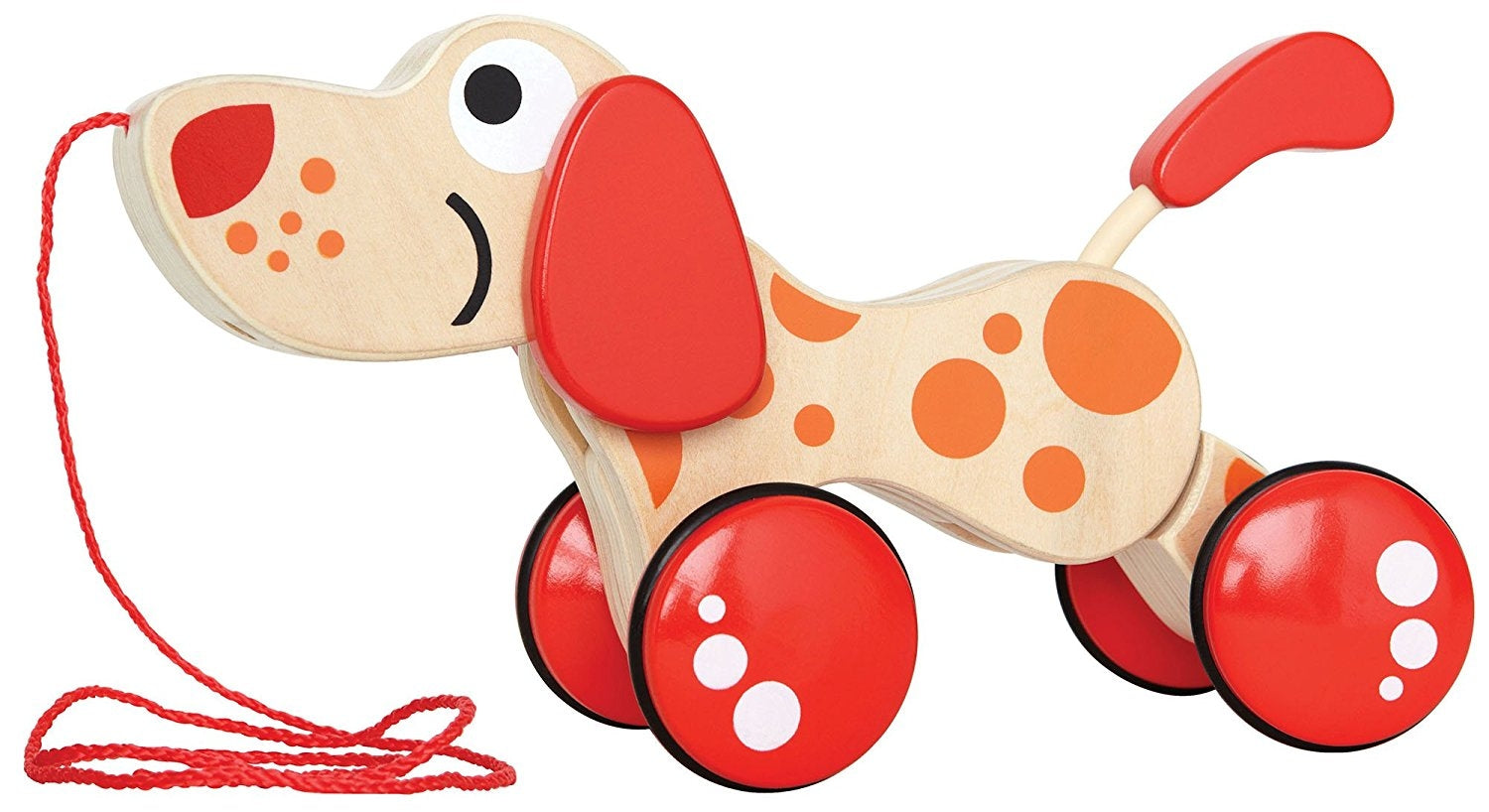 Hape Walk-A-Long Puppy Pull Toy