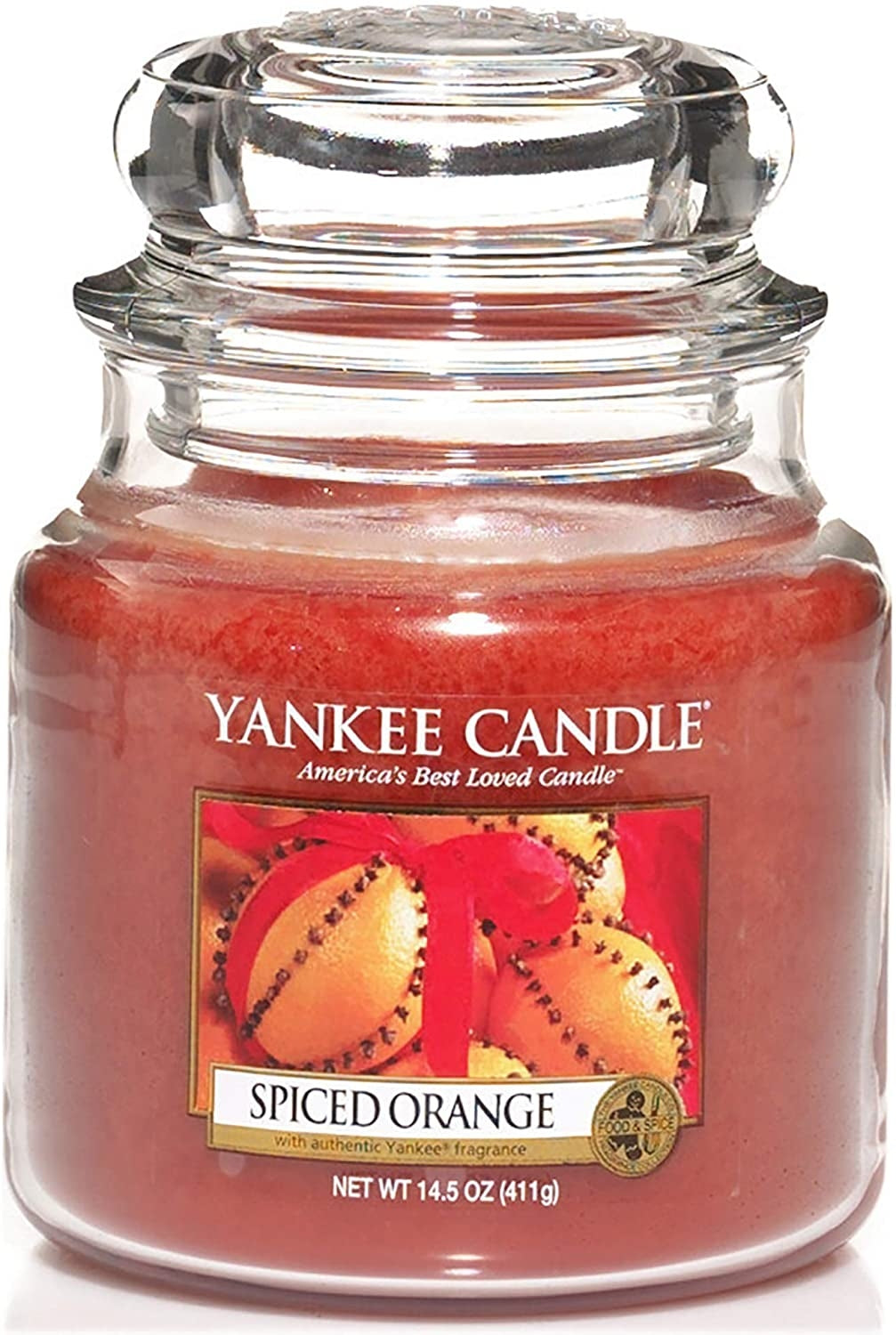 Yankee Candle Medium Jar Candle (14.5oz) - Spiced Orange