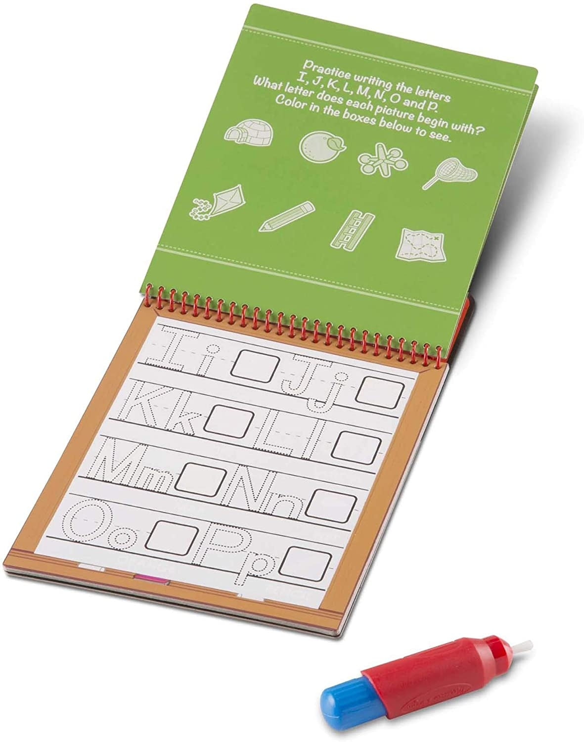 Melissa & Doug Water Wow! Brush Colouring Pad (13 Types) - Pupsik Singapore