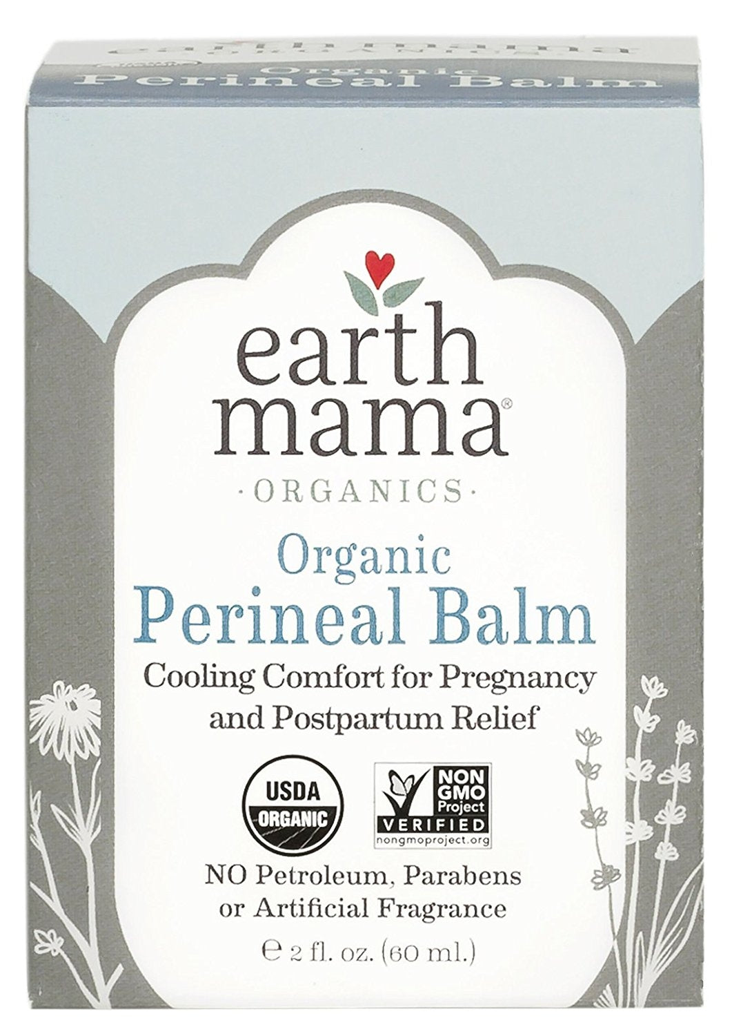 Earth Mama Organic Perineal Balm, 2oz (exp 09/27)