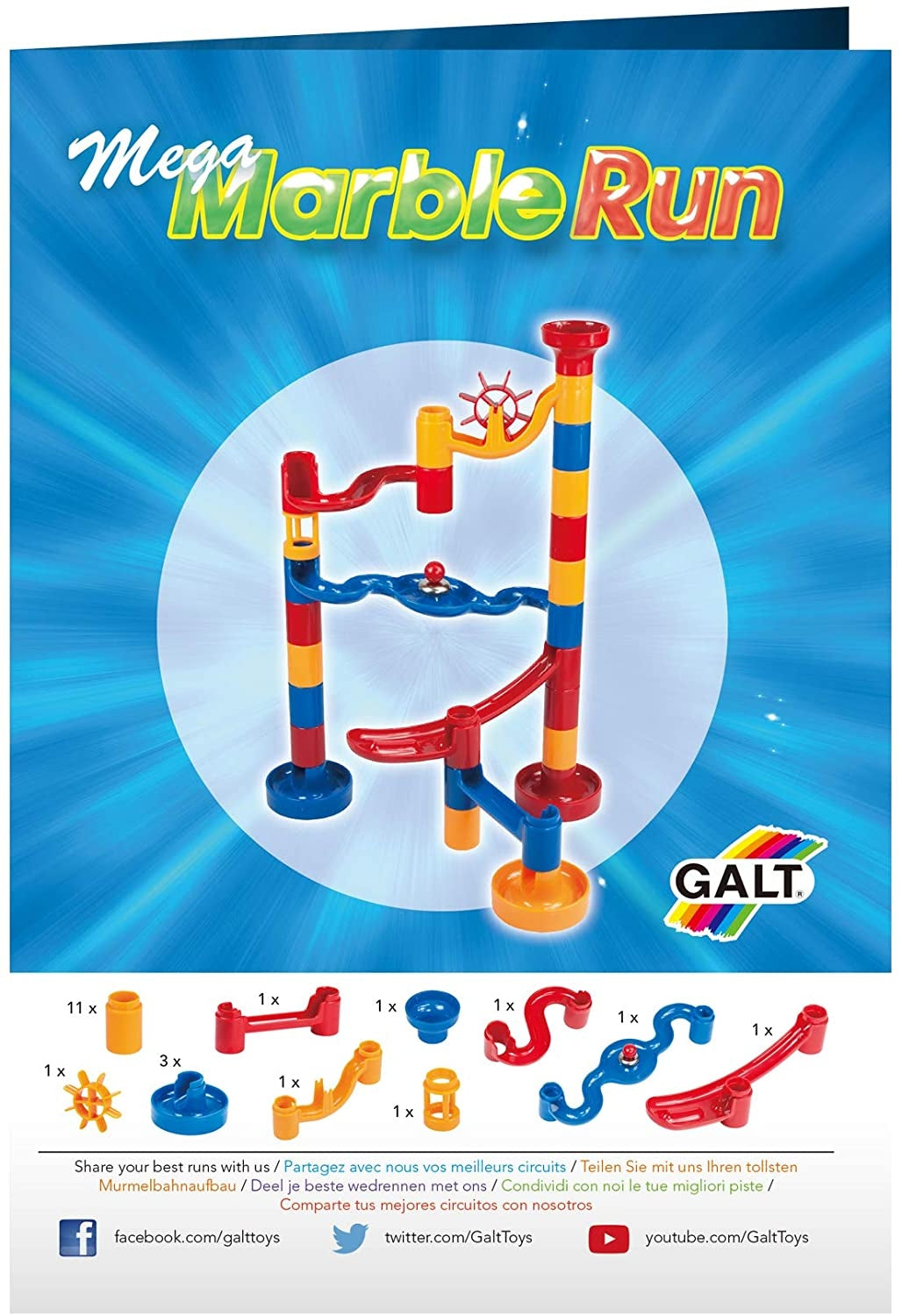 Galt Toys Mega Marble Run