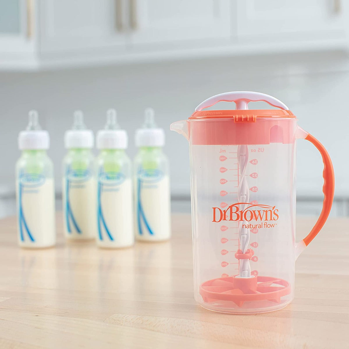 Dr. Brown’s Natural Flow® Formula Mixing Pitcher (5 Colors) - Pupsik Singapore