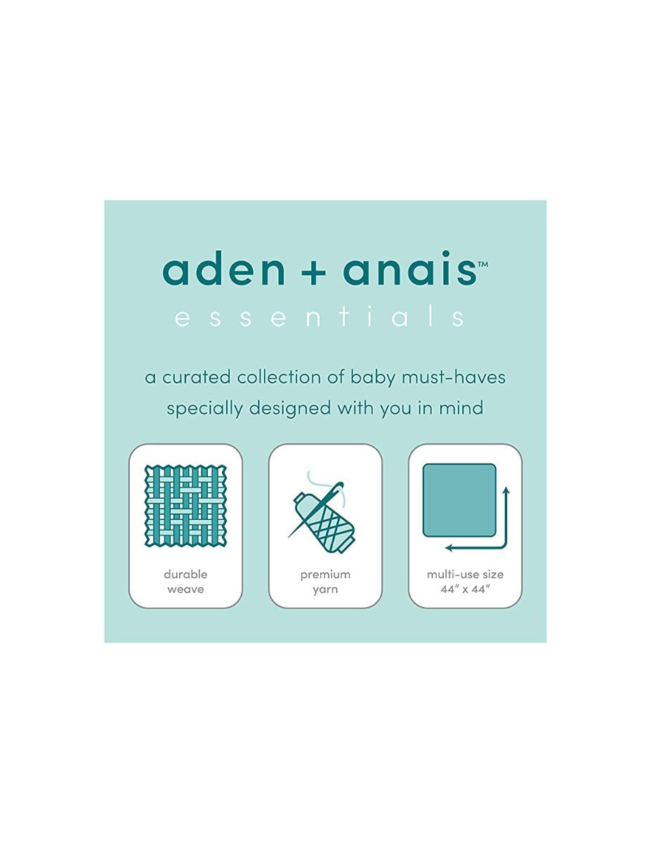 Aden Anais Essentials Cotton Muslin Bandana Bibs, 2pk (5 Designs) - Pupsik Singapore