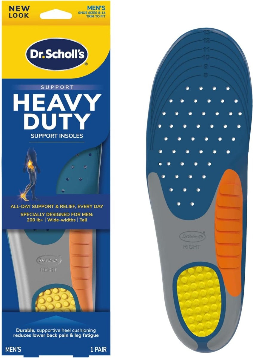 Dr Scholl's Pain Relief Heavy Duty Support Insoles - Men's (US 8-14)
