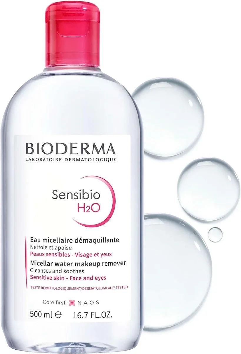 Bioderma Sensibio H2O Make-up Removing Micellar Solution, 500ml