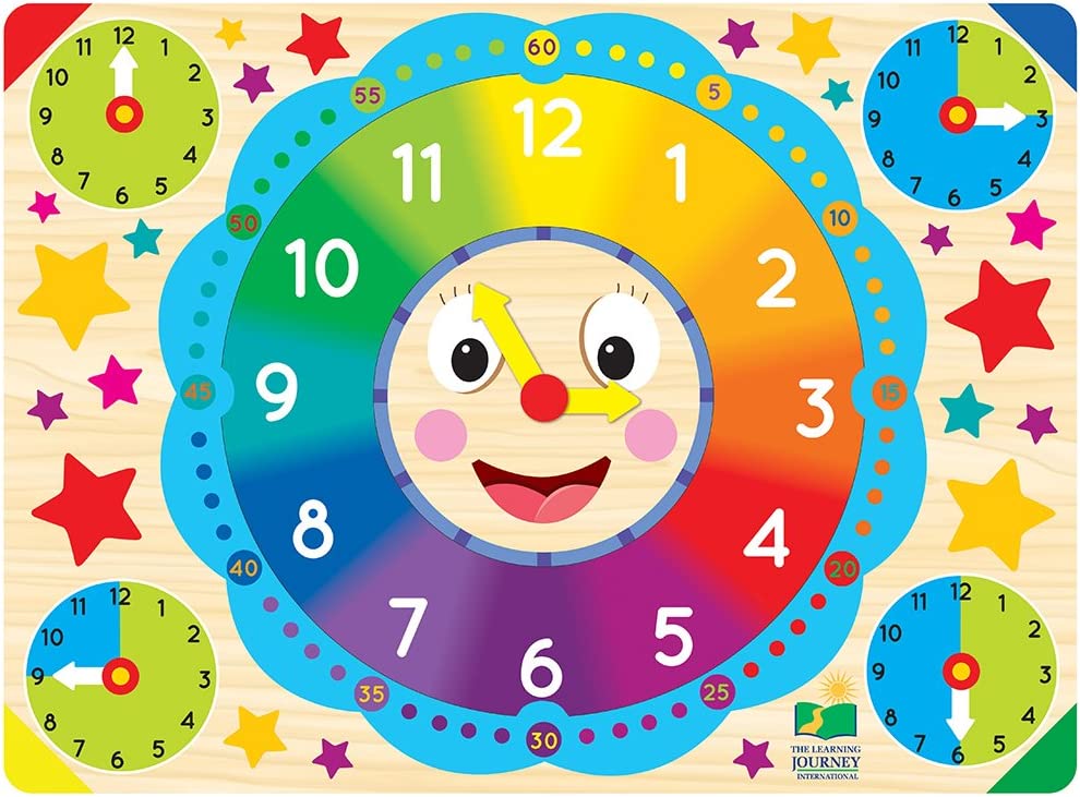 The Learning Journey Lift & Learn Clock Puzzle