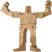Areaware Small Cubebot Wooden Toy Robot Puzzle - Guthrie