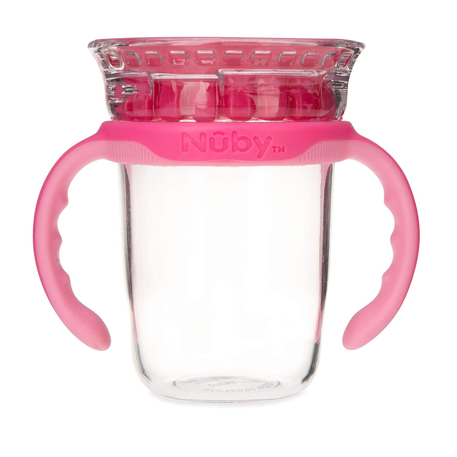 Nuby 360 Edge 2-Stage Drinking Rim Tritan Cup, 240ml (3 Colors)
