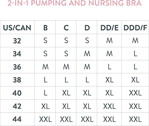 Bravado 2-in-1 Pumping and Nursing Bra - Black (3 Sizes)