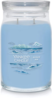 Yankee Candle Signature Large Jar Candle, 2-wicks (20oz) - Ocean Air