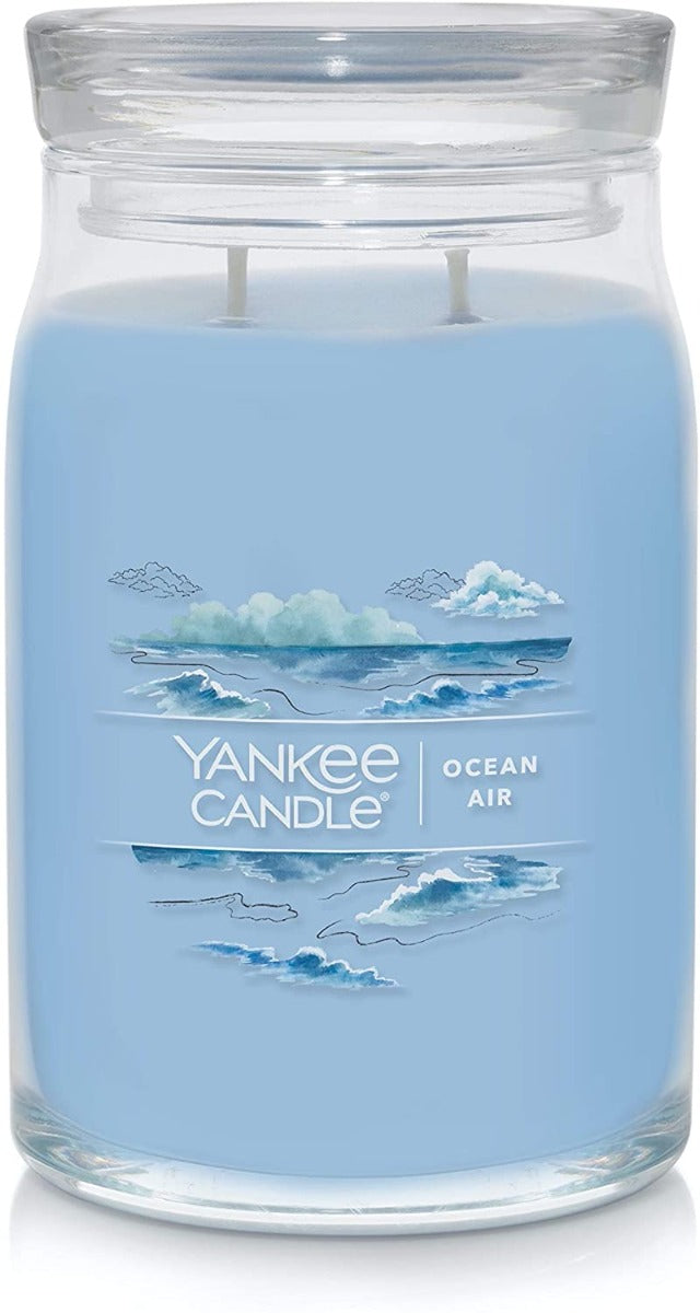 Yankee Candle Signature Large Jar Candle, 2-wicks (20oz) - Ocean Air