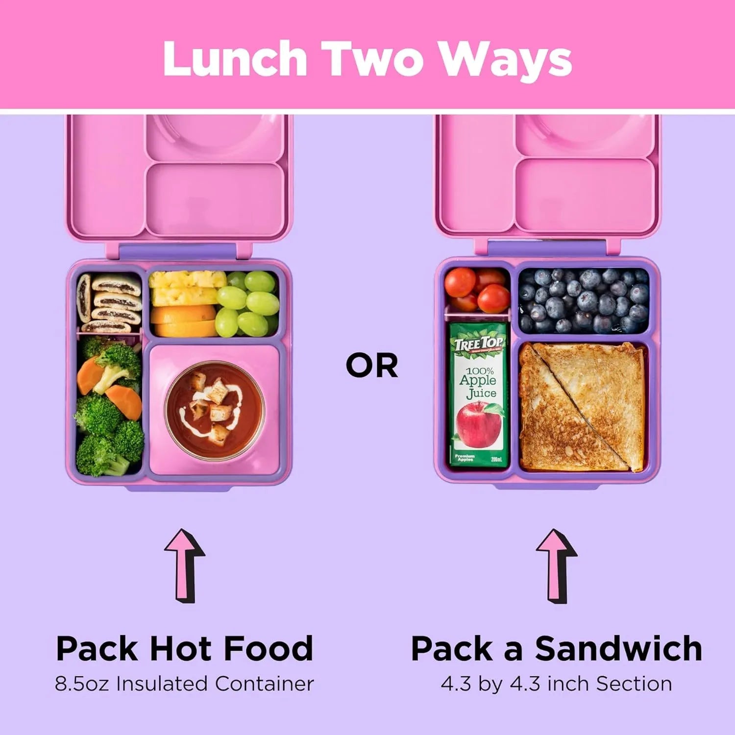 OmieBox Hot & Cold Insulated Bento Box (12 Colours) - Pupsik Singapore