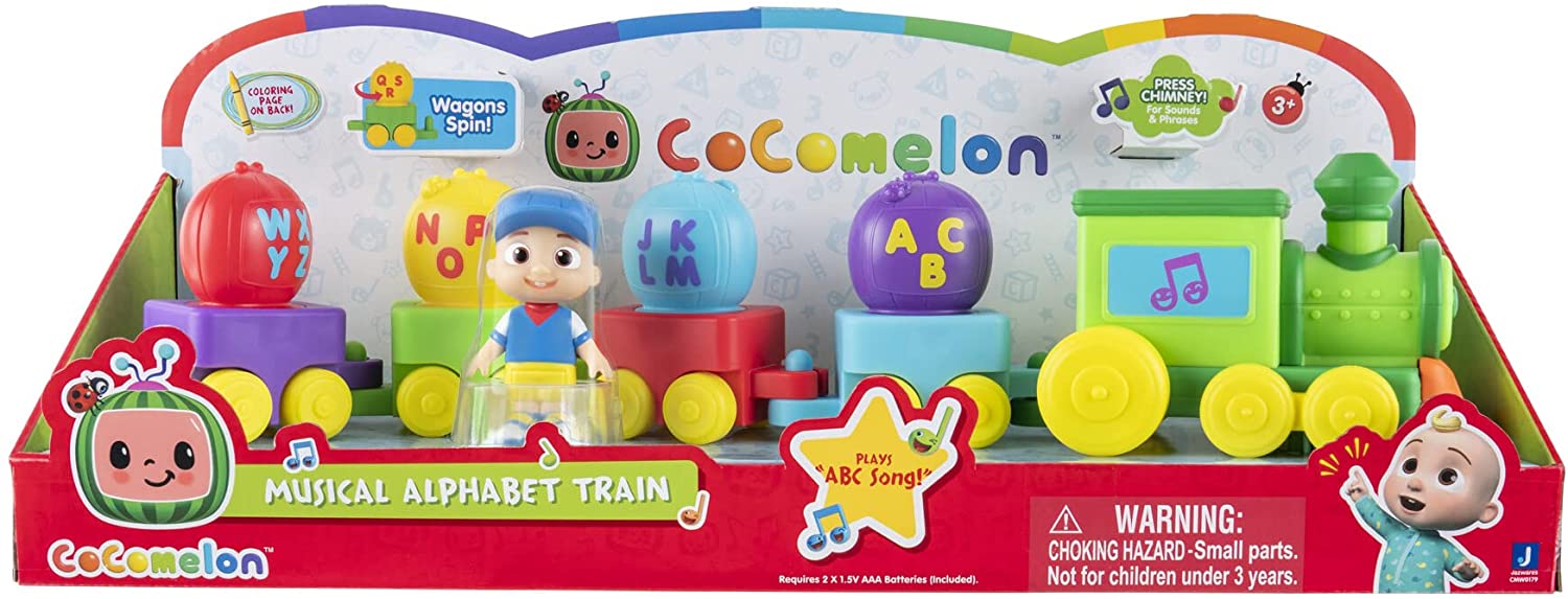 Cocomelon Musical Alphabet Deluxe Train