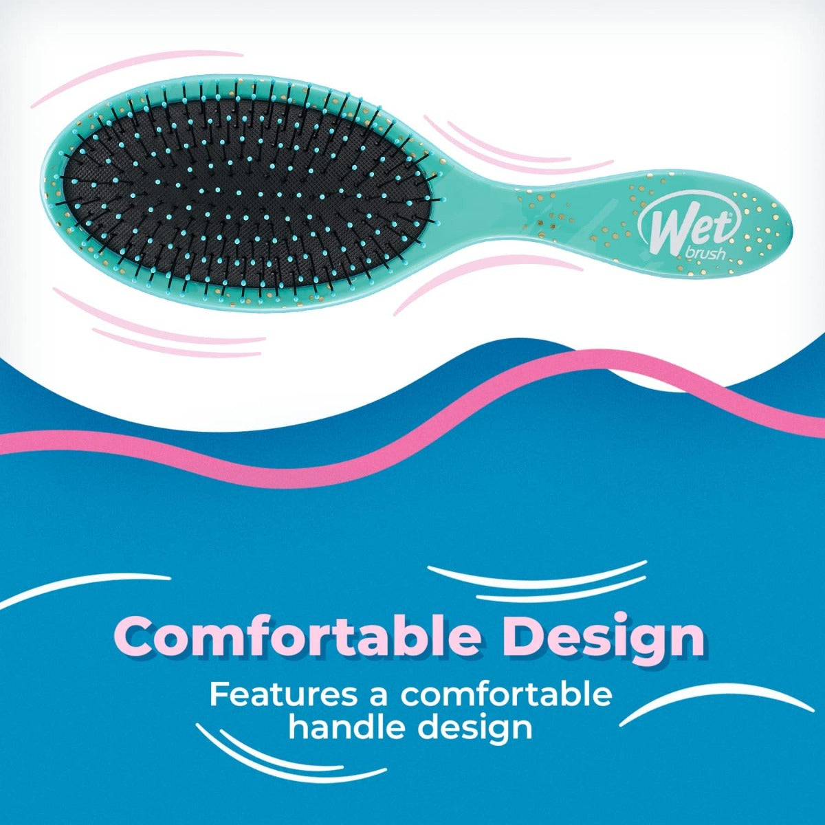 Wet Brush Detangler Brush Disney Princess Celebration (3 Designs)