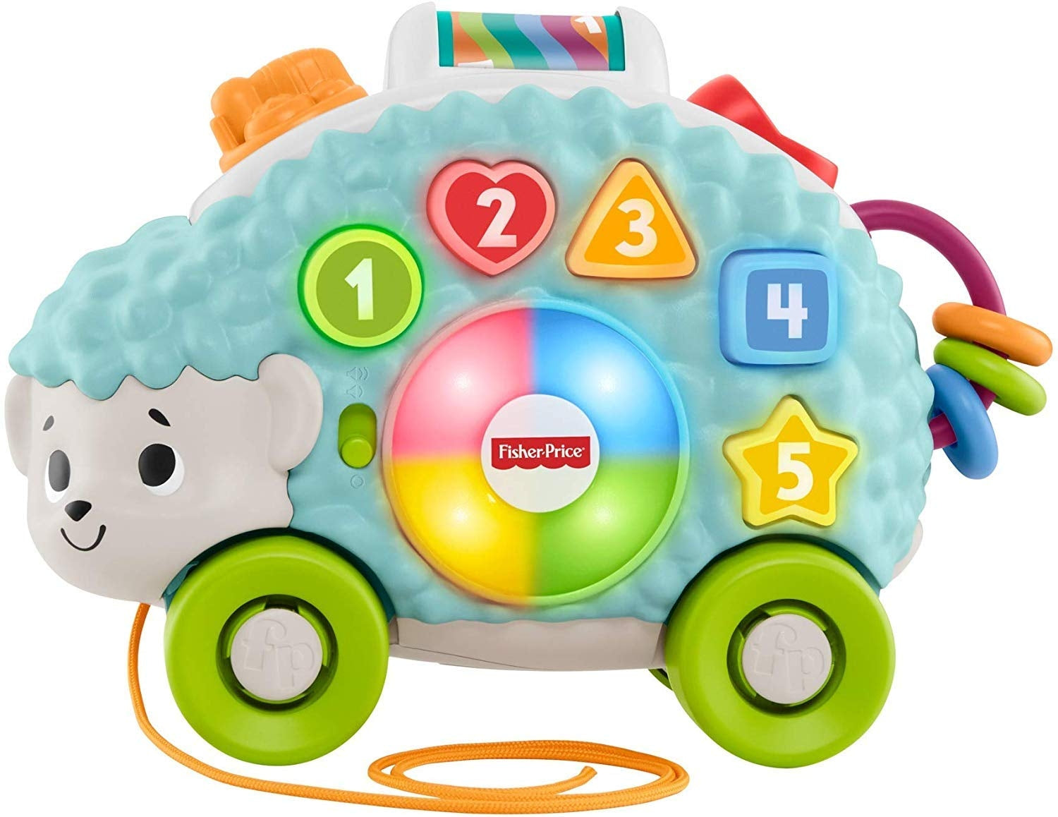 Fisher Price Happy Shapes Hedgehog Pull Toy