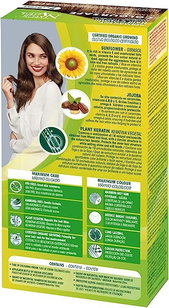 NaturVital ColourSafe Permanent Hair Dye (8 Colors) - Exp 02/26 or later - Pupsik Singapore