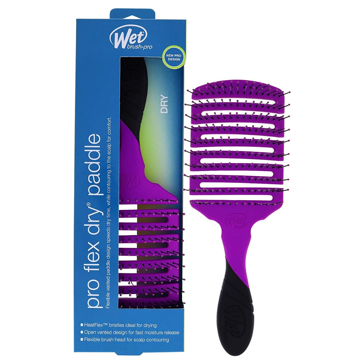 Wet Brush Flex Dry Paddles (2 colours) - Pupsik Singapore