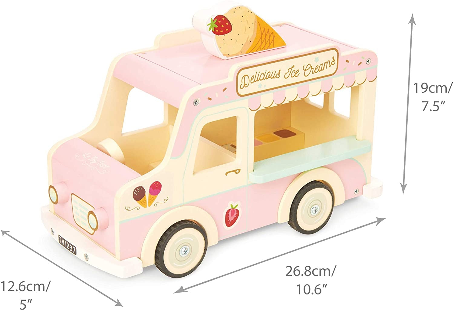 Le Toy Van Dolly Ice Cream Van